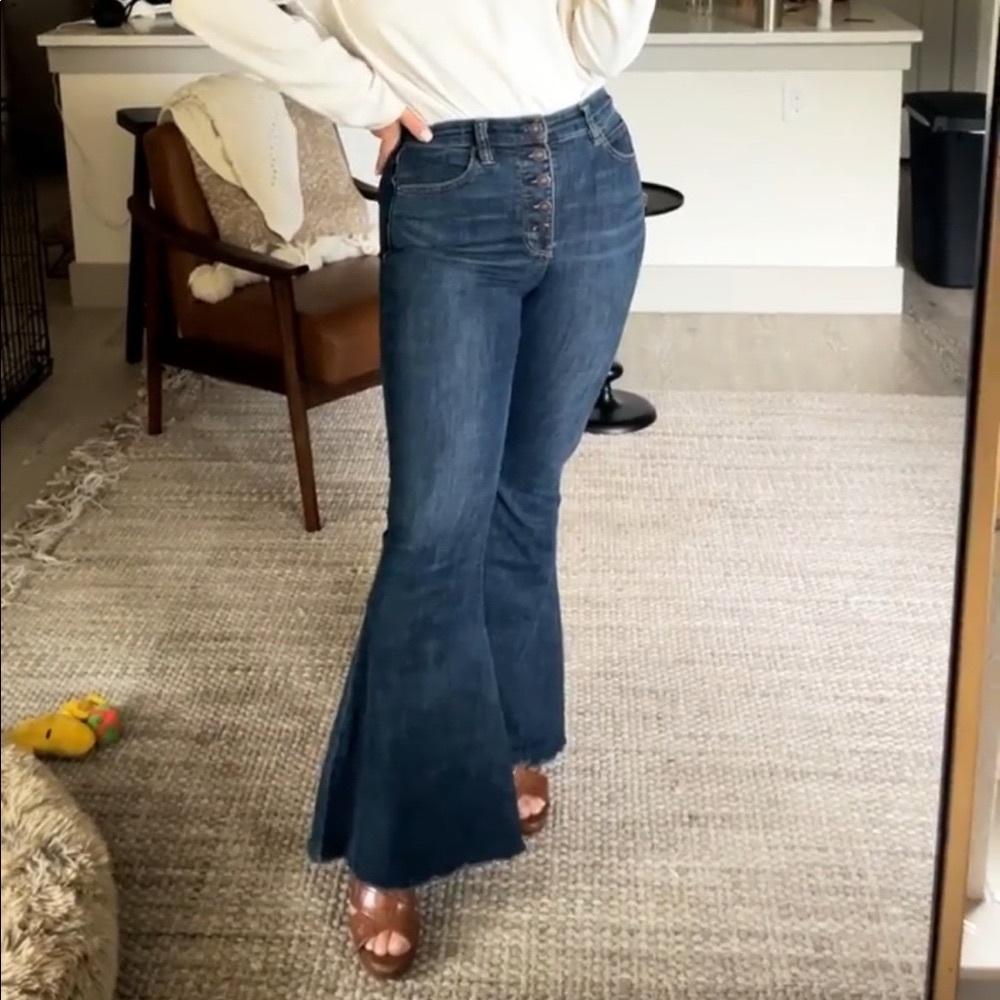 Free People Bell Bottom size 28
